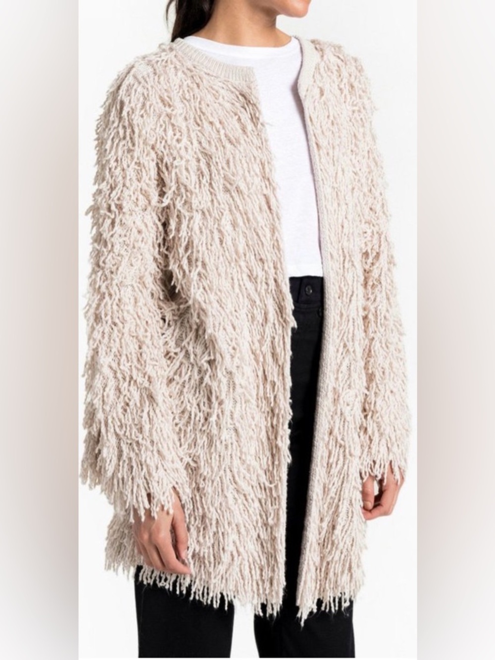 A.L.C. Women's Stevie 100% Cotton Cardigan - Cream - XS